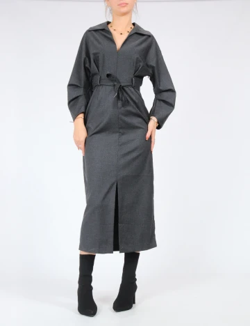 Rochie medie Karen Millen, gri inchis Gri