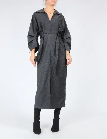 Rochie medie Karen Millen, gri inchis Gri