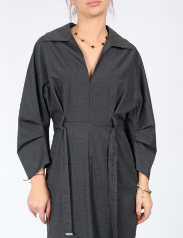 Rochie medie Karen Millen, gri inchis