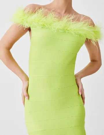 Rochie lunga Karen Millen, verde