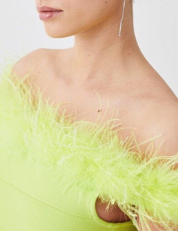 Rochie lunga Karen Millen, verde