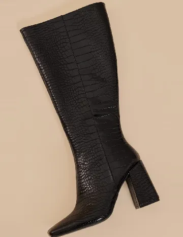 Cizme PrettyLittleThing, negru Negru