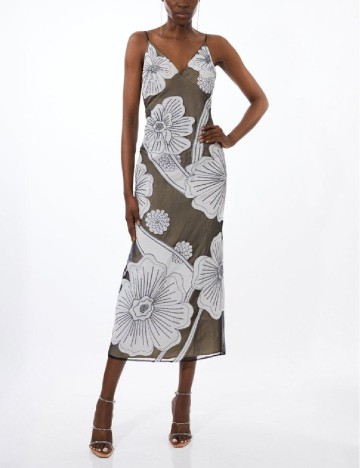 Rochie medie Karen Millen, floral print