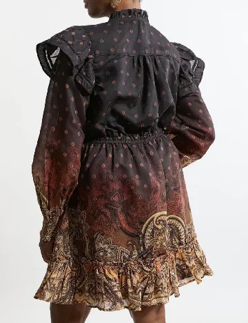 Rochie scurta Karen Millen Plus Size, mix culori