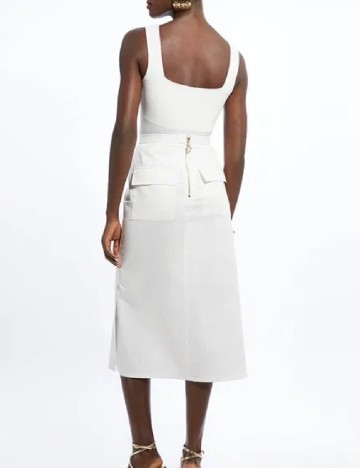 Fusta Karen Millen, alb