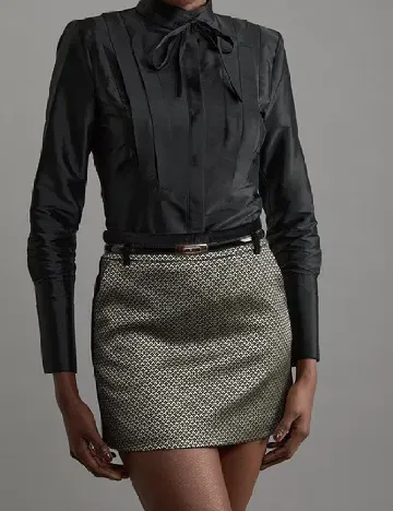 Fusta Karen Millen, bej Crem