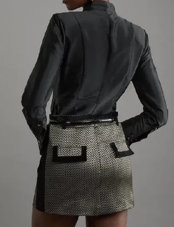 Fusta Karen Millen, bej Crem