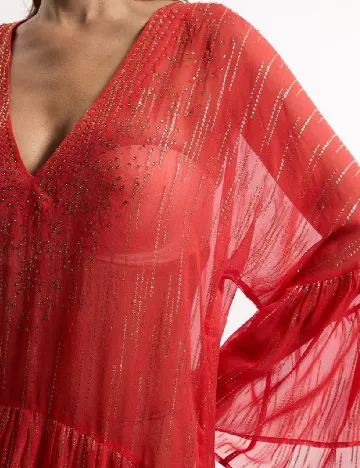 Rochie de plaja Karen Millen, rosu Rosu