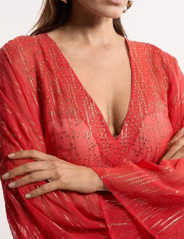 Rochie de plaja Karen Millen, rosu Rosu