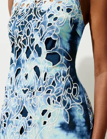 Rochie medie Karen Millen, albastru Albastru