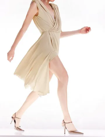 Rochie scurta Karen Millen, crem Crem