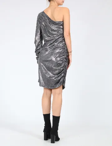 Rochie scurta SHEIN, argintiu Gri