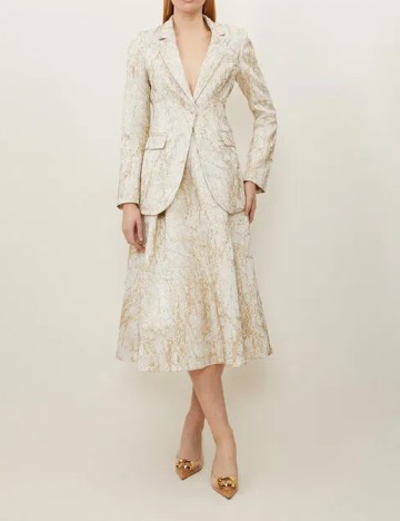 Fusta Karen Millen, crem