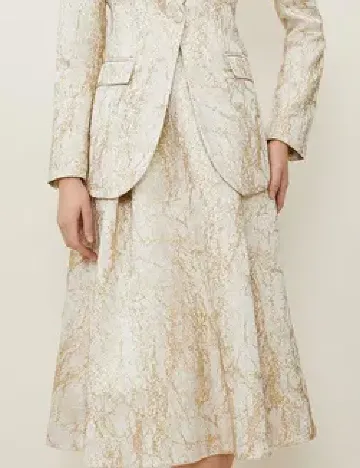 Fusta Karen Millen, crem