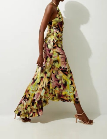 Rochie lunga Karen Millen, mix culori