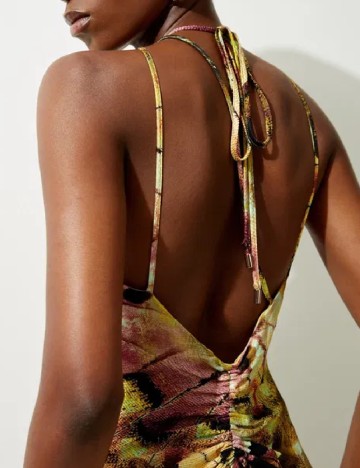 Rochie lunga Karen Millen, mix culori