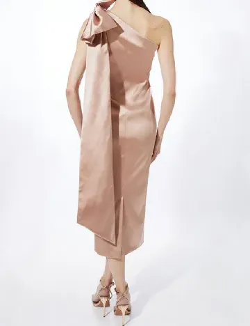 Rochie medie Karen Millen, roz pudra Roz