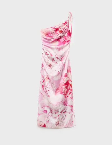 Rochie lunga Mango, roz Roz