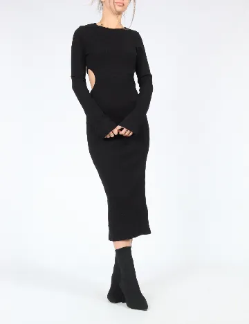 Rochie lunga SHEIN, negru Negru