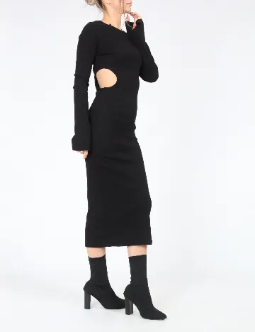 Rochie lunga SHEIN, negru Negru