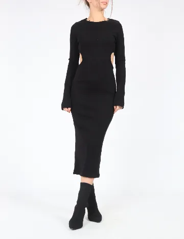 Rochie lunga SHEIN, negru Negru