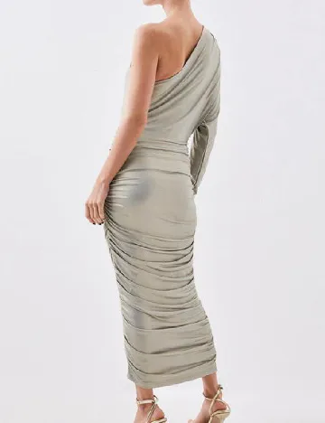 Rochie lunga Karen Millen, verde Verde