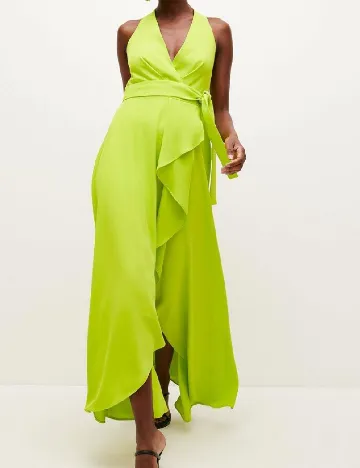 Rochie lunga Karen Millen, verde