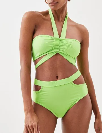 Sutien de baie Karen Millen, verde Verde
