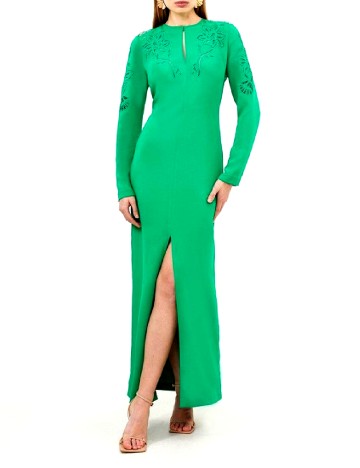 Rochie lunga Karen Millen, verde