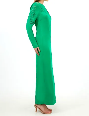 Rochie lunga Karen Millen, verde