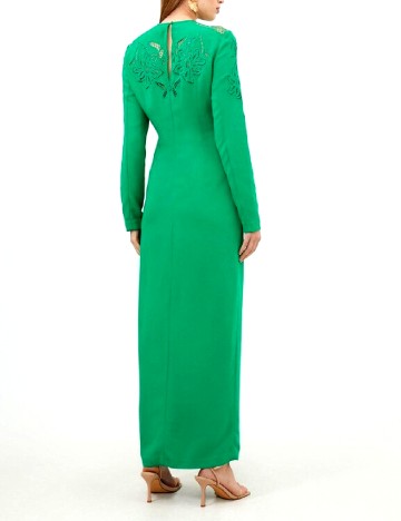 Rochie lunga Karen Millen, verde