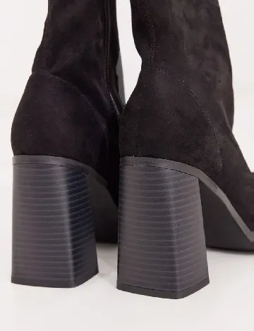 Botine PrettyLittleThing, negru