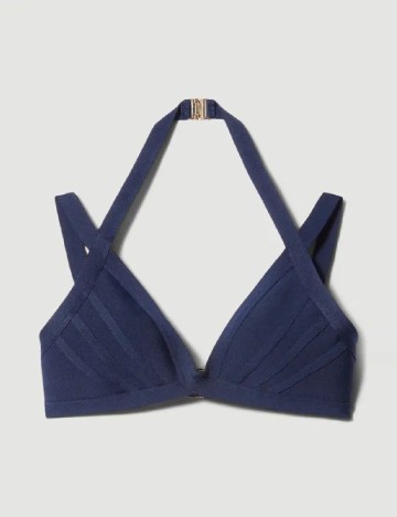 Sutien de baie Karen Millen, albastru