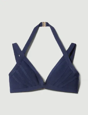 Sutien de baie Karen Millen, albastru Albastru