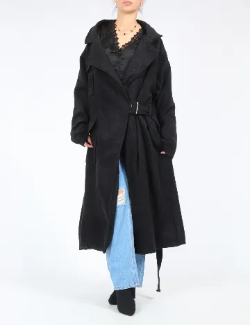 Palton SHEIN, gri inchis Gri