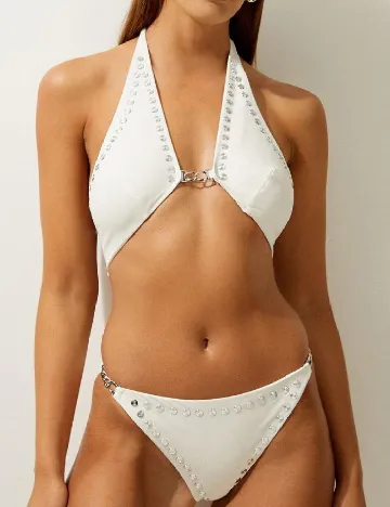 Sutien de baie Karen Millen, alb Alb