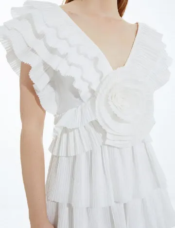 Rochie scurta Karen Millen, alb Alb