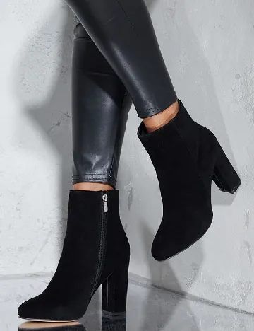 Botine PrettyLittleThing, negru Negru