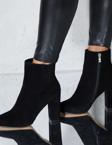 Botine PrettyLittleThing, negru Negru