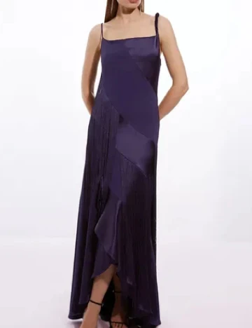 Rochie lunga Karen Millen, bleumarin