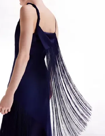 Rochie lunga Karen Millen, bleumarin