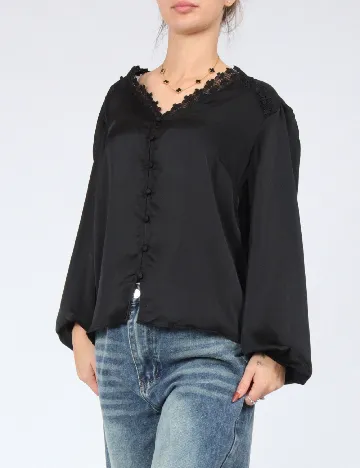 Bluza SHEIN, negru