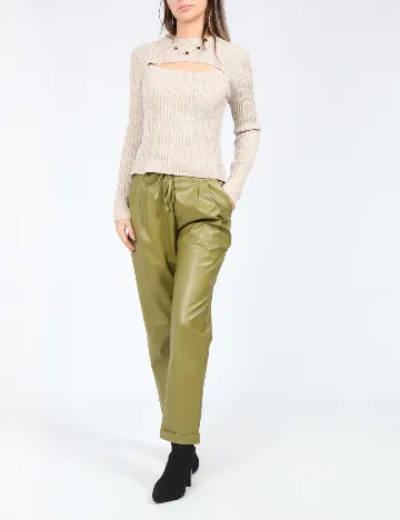 Pantaloni SHEIN, verde