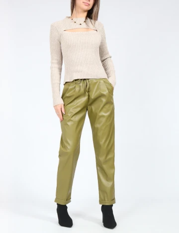 Pantaloni SHEIN, verde