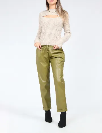 Pantaloni SHEIN, verde