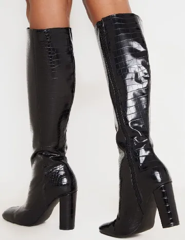 Cizme PrettyLittleThing, negru Negru