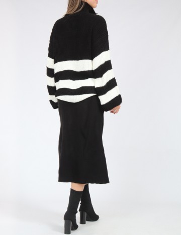 Compleu SHEIN, alb/negru