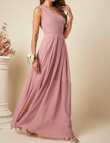 Rochie lunga SHEIN, roz Roz