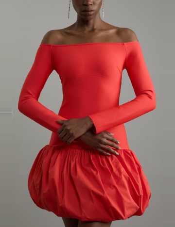 Rochie scurta Karen Millen, rosu