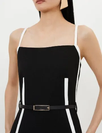 Rochie medie Karen Millen, negru Negru